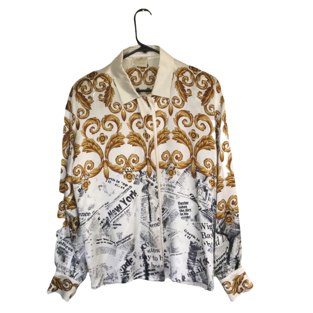 HOST PICK Vintage Escada by Margaretha Ley Silk Top - Picture 9 of 9